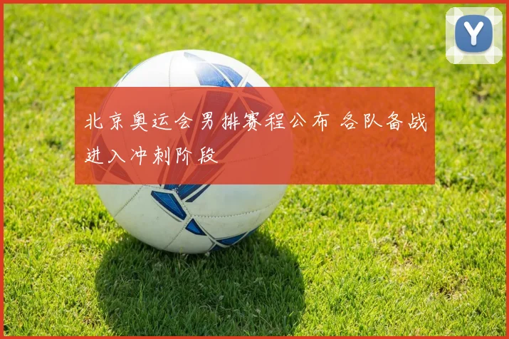 北京奥运会男排赛程公布 各队备战进入冲刺阶段